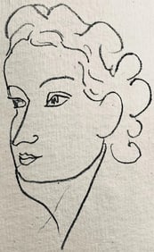 Henri Matisse, Lithographie IV (Duthuit 20), Repli, Gravures de Henri Matisse, Limited Edition