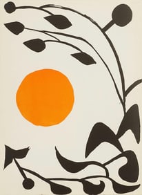 Alexander Calder, Composition, Derriere le miroir, Limited Edition Lithograph