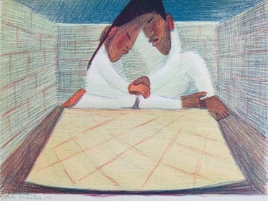 Jean Charlot, Composition, Limited Edition Lithograph