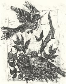 Pablo Picasso, Le Chardonneret (The Goldfinch) (Orozco p.82), Histoire naturelle, Limited Edition