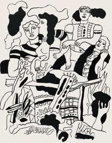 Fernand Leger, Composition, Cirque, Lithographies Originales, Limited Edition Lithograph