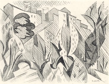 Andre Lhote, Composition, Alternance, Limited Edition Etching