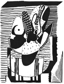 Pablo Picasso, Composition (Johnson/Vollard 193; Monod 10485), Helene chez Archimede, Limited