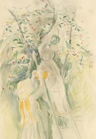 Berthe Morisot, Le Cerisier, Berthe Morisot Seize Aquarelles, Limited Edition Lithograph