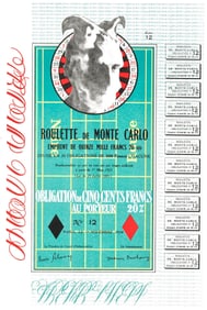 Marcel Duchamp, Bond de Monte-Carlo (Schwarz 406), Societe internationale d'art XXe siecle, Limited