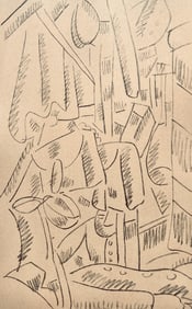 Fernand Leger, Soldats dans une maison en ruines, Dessins de Guerre 1915-16, Limited Edition