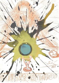 Salvador Dali, Composition (Michler/Lopsinger 1600; Field 69-3), Biblia Sacra, Limited Edition