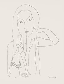 Henri Matisse, Serie N, var. 2 (Duthuit 9), Henri Matisse, Dessins, Themes et variations, Limited