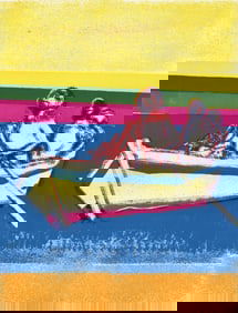 Paul Guiramand, Composition, L'Odyssee, Limited Edition Lithograph