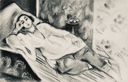 Henri Matisse, Composition (Dutel 3), Dessins de Henri-Matisse, Limited Edition Lithograph