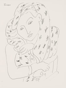 Henri Matisse, Serie K, var. 5 (Duthuit 9), Henri Matisse, Dessins, Themes et variations, Limited