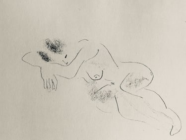 Henri Matisse, Composition (Dutel 3), Dessins de Henri-Matisse, Limited Edition Lithograph