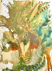 Salvador Dali, Bucephale, Les Chevaux de Dali, Fac-simile Signed, Limited Edition Lithograph (after)