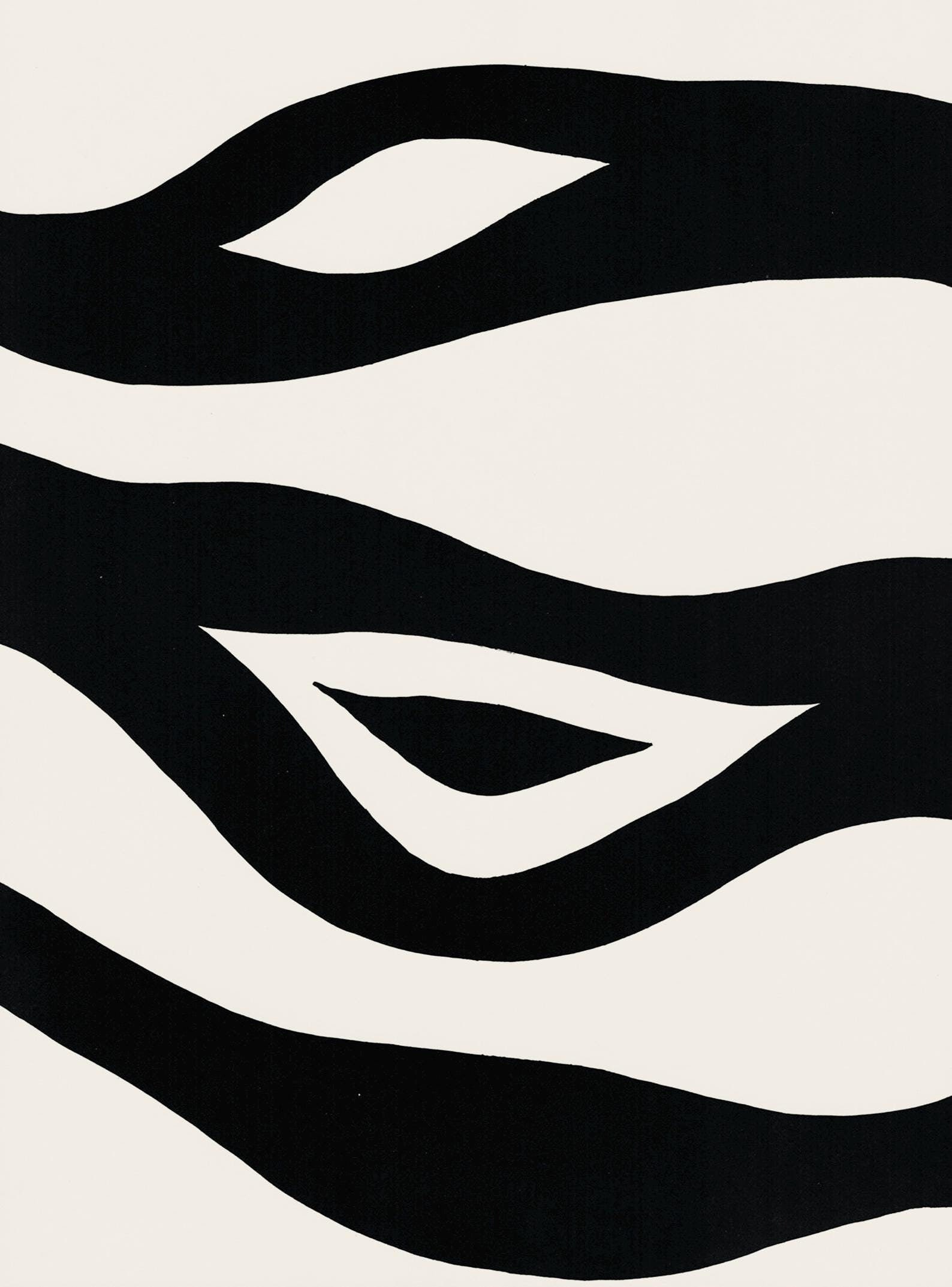 Alexander Calder, Composition, Derriere le miroir, Limited Edition Lithograph: Lithograph on velin paper. Paper Size: 15 x 11 inches. Excellent condition. Inscription: Unsigned and unnumbered, as issued. Notes: From Derriere le miroir, N deg 156, 1966. Published by Aime Maeght,