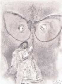 Salvador Dali, Composition (Michler/Lopsinger 1600; Field 69-3), Biblia Sacra, Limited Edition