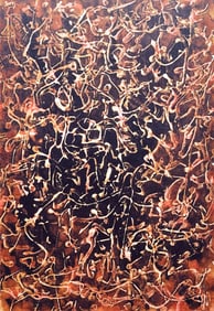 Mark Tobey, Arabesque de la nuit, Mark Tobey, Peintres d'aujourd'hui, Limited Edition Heliogravure