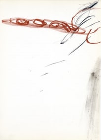 Antoni Tapies, Composition, Derriere le miroir, Limited Edition Lithograph