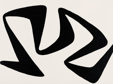 Alexander Calder, Composition, Derriere le miroir, Limited Edition Lithograph