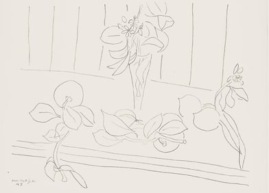 Henri Matisse, Serie M, var. 5 (Duthuit 9), Henri Matisse, Dessins, Themes et variations, Limited