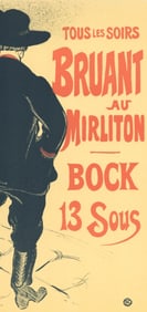 Henri de Toulouse-Lautrec, Bruant au Mirliton, Les Affiches De Toulouse-Lautrec, Limited Edition