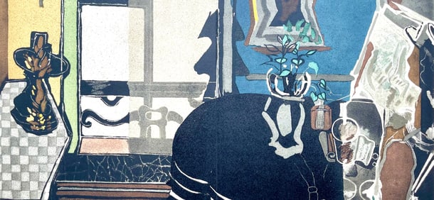 Georges Braque, Interieur a la Table noire, Une Aventure Methodique