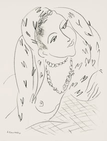 Henri Matisse, Serie L, var. 16 (Duthuit 9), Henri Matisse, Dessins, Themes et variations, Limited