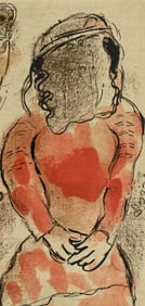 Marc Chagall, The daughter-in-law of Judah (Mourlot 117-46; Cramer 25), Drawings from the Bible,