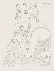 Henri Matisse, Serie P, var. 5 (Duthuit 9), Henri Matisse, Dessins, Themes et variations, Limited