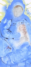 Salvador Dali, Composition (Michler/Lopsinger 1600; Field 69-3), Biblia Sacra, Limited Edition