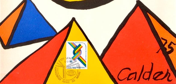 Alexander Calder, Composition, World Federation of United Nations Associations, Limited Edition