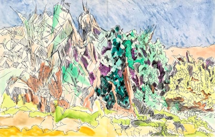 Jacques Villon, Composition (Ginestet/Pouillon 42-64), Hesiode, Les Travaux et les Jours, Limited