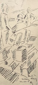 Fernand Leger, Sur la Route de Fleury: Sapeurs au Travail, Dessins de Guerre 1915-16, Limited