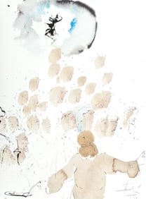 Salvador Dali, Composition (Michler/Lopsinger 1600; Field 69-3), Biblia Sacra, Limited Edition