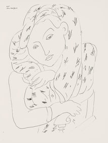 Henri Matisse, Serie K, var. 5 (Duthuit 9), Henri Matisse, Dessins, Themes et variations, Limited