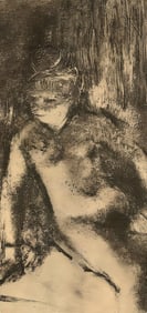 Edgar Degas, Le Coucher, E. Degas Monotypes, Limited Edition Monotype