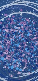 Dale Chihuly, Composition, Float Series, Limited Edition Mixed Media Silkscreen