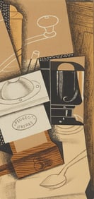 Juan Gris, Moulin a Cafe (Kahnweiler 1969), Au Soleil du Plafond, Limited Edition Lithograph