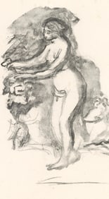 Pierre-Auguste Renoir, Femme au cep de vigne, Les Lithographies de Renoir, Limited Edition