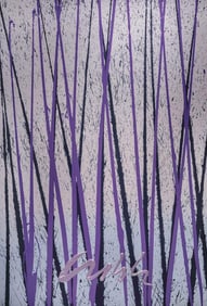 Dale Chihuly, Composition, Reeds Series, Limited Edition Mixed Media Silkscreen