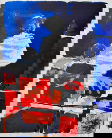 Paul Guiramand, Composition, Œuvres completes d'Albert Camus, Limited Edition Lithograph