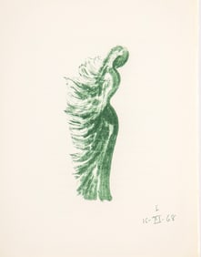 Apel.les Fenosa, Tramontane, Souvenirs et portraits d'artistes, Limited Edition Lithograph