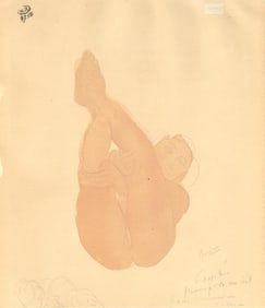 Auguste Rodin, Composition, La Varende, Rodin, Limited Edition Lithograph