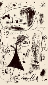 Joan Miro, Composition, The Prints of Joan Miro, Limited Edition Etching