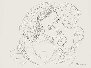 Henri Matisse, Serie I, var. 4 (Duthuit 9), Henri Matisse, Dessins, Themes et variations, Limited