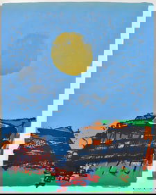 Paul Guiramand, Composition, Œuvres completes d'Albert Camus, Limited Edition Lithograph