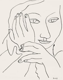 Fernand Leger, Composition, Levers de rideau sur la question du bonheur, Limited Edition Lithograph