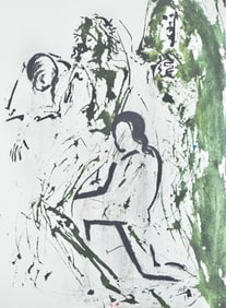 Salvador Dali, Composition (Michler/Lopsinger 1600; Field 69-3), Biblia Sacra, Limited Edition