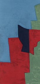 Serge Poliakoff, Composition rouge, verte (Poliakoff/Schneider 32), XXe siecle, Limited Edition