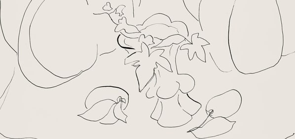 Henri Matisse, Serie H, var. 7 (Duthuit 9), Henri Matisse, Dessins, Themes et variations, Limited