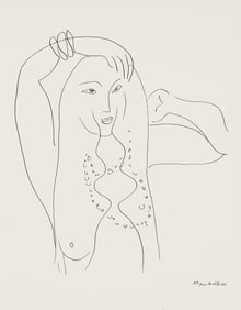 Henri Matisse, Serie N, var. 6 (Duthuit 9), Henri Matisse, Dessins, Themes et variations, Limited